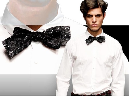 El consejo de Dolce & Gabbana: esta temporada, no salgas de casa sin tu pajarita