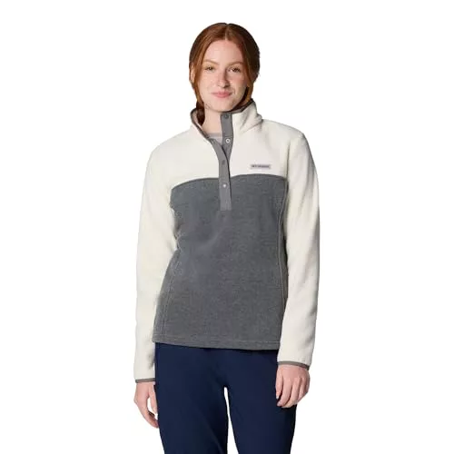 Columbia Suéter para Mujer, Benton Springs Half-Snap II