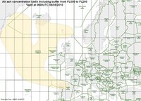 España afectada por otra nube de ceniza volcánica