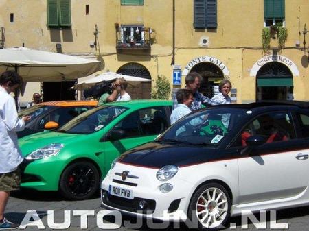 Top Gear graba en Italia con pequeños utilitarios deportivos