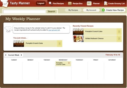 Tasty Planner