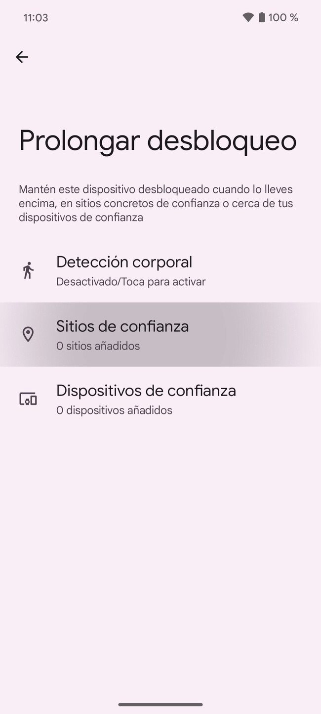 Cómo desbloquear tu móvil automáticamente cuando estás en casa