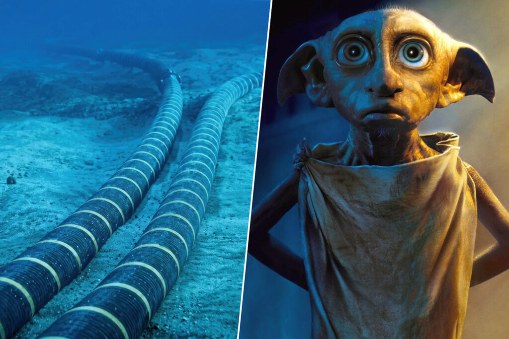 El mayor obstáculo para tender un cable submarino es el fondo del mar. En este de Reino Unido es el fandom de Harry Potter