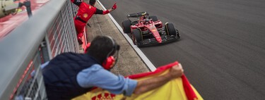"Stop inventing", o cómo Carlos Sainz guardó el stratego de Ferrari para entrar en una nueva dimensión en la Fórmula 1