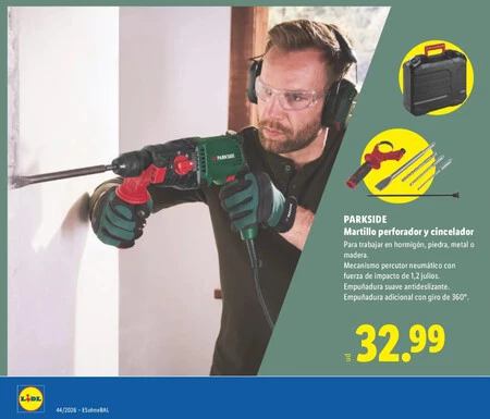 Martillo Perforador Y Cincelador Folleto Lidl
