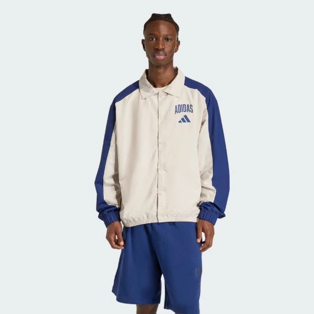 Chaqueta Adidas de inspiración universitaria Coach
