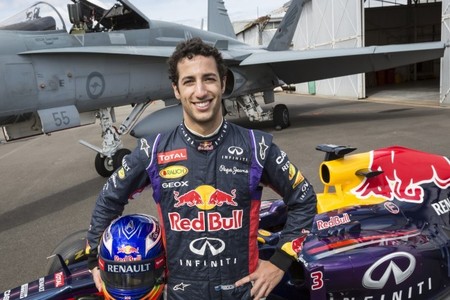 Red Bull se enfrenta a un avión a reacción de la fuerza aérea australiana