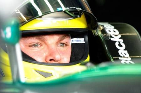 Nico Rosberg. Sentado, esperando que...