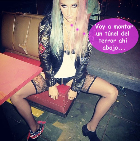 A Ke$ha le atormentan los fantasmas allí donde no da el sol