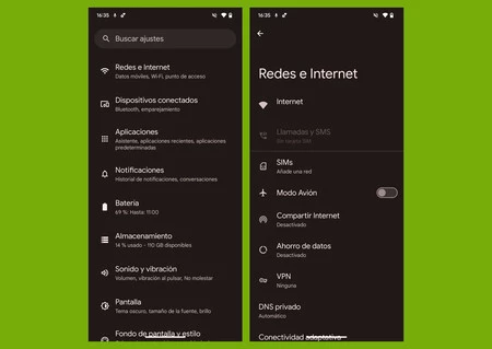 Android のインターネット共有