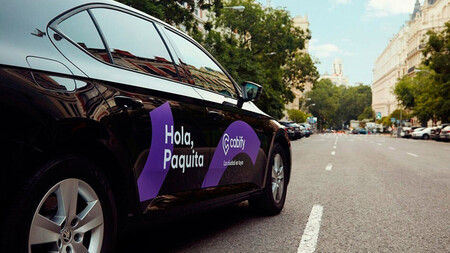 Coche VTC de Cabify