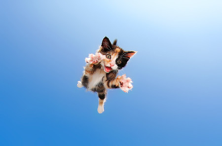 ‘Pounce’, de Seth Casteel: Lanzando gatitos al aire para lograr unas fotos tan tiernas como divertidas