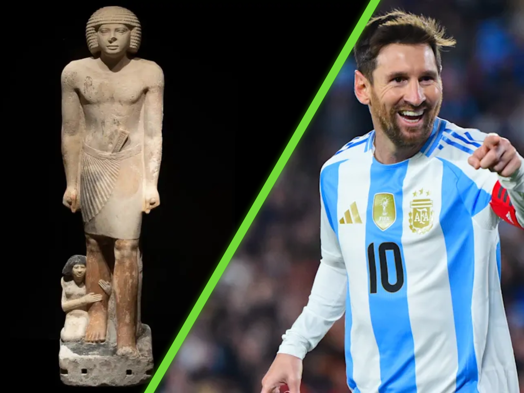 Arqueólogos hallaron una estatua de 