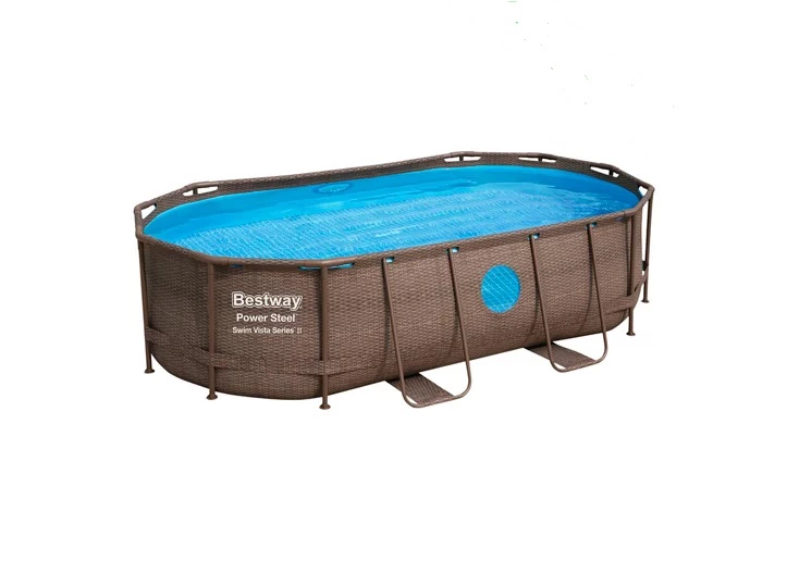 Piscina tubular de pvc ovalada BESTWAY 4.27x2.5x1 m