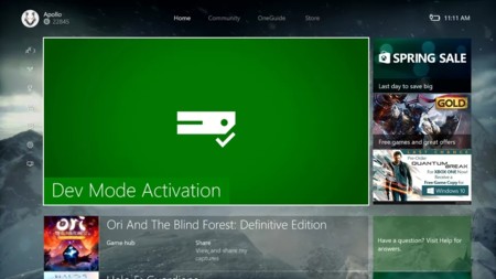 Ya es posible convertir una Xbox One normal en un kit de desarrollo