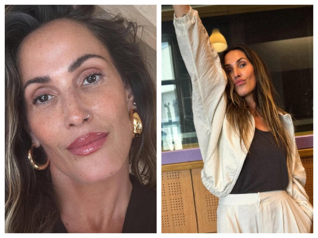 Así es el espectacular chalé de Malú en Majadahonda: un refugio lleno de luz y confort con una equipada cocina, papel verde pintado y muebles cálidos 