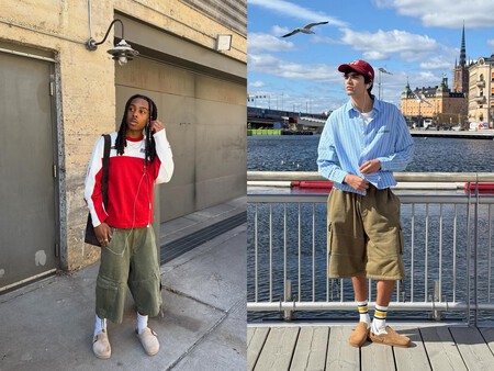 El Secreto Del Mejor Look De Verano Esta En Bershka Con Estas Bermudas Anchas Que Ya Son Virales Entre Los Hombres Con Mas Estilo