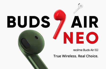 Realme Buds Air Neo: nuevos auriculares inalámbricos con "Súper baja latencia" y hasta 17 horas de reproducción