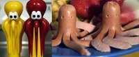 Octodog, frankfurts con forma de pulpo