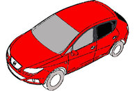 Posibles primeros esbozos de como será el nuevo Seat Ibiza