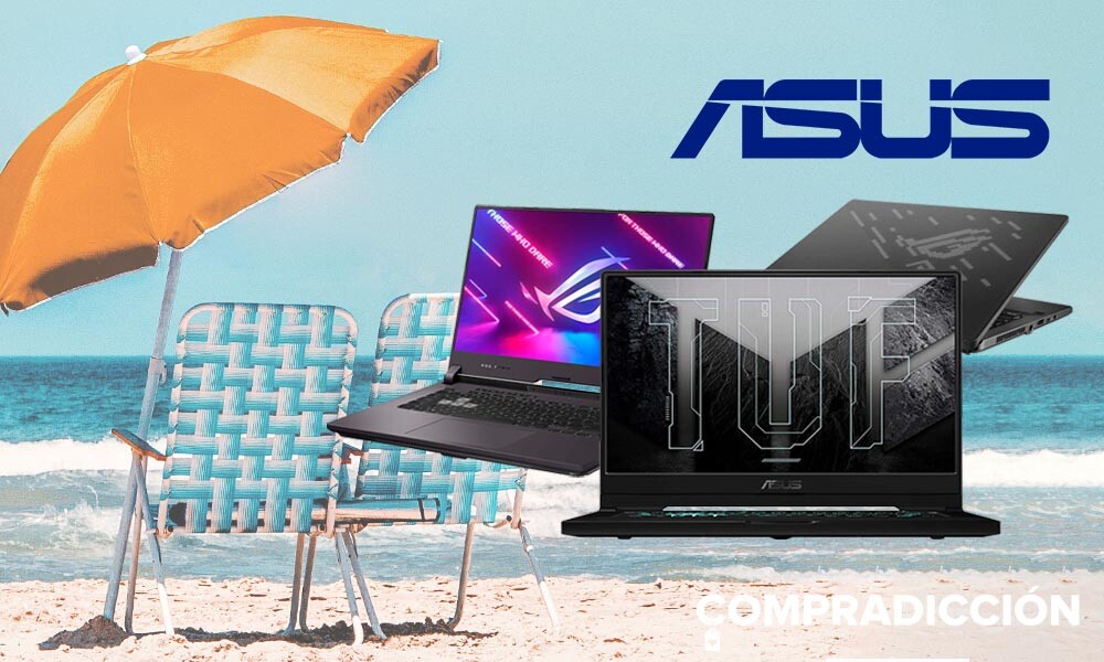 Con estos 5 portátiles gaming de ASUS podrás jugar este verano en cualquier lugar ahorrando algo de dinero en su compra