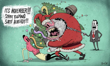 La Satira Christmas De Steve Cutts