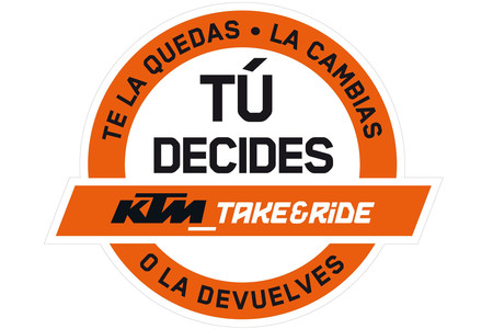 Logotipo Ktm Take Ride