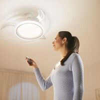 Por fin fichamos el ventilador de techo sin aspas con luz LED de Philips al precio más barato: adiós, olas de calor