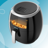 30 euros de descuento directo en este freidora de aire ideal para familias: capacidad de 8 litros y 1800W a precio de chollo en Amazon 