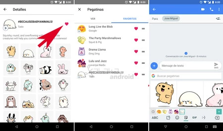 Gboard ステッカー