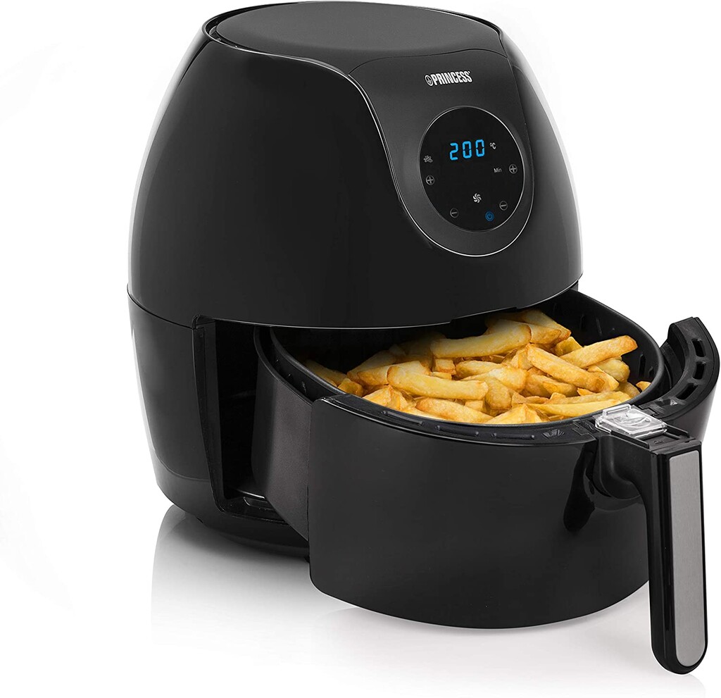 Freidora Sin Aceite Princess Digital 4.5L - 8 Programas, Panel Táctil, Mantenimiento Calor, 30 Recetas PDF
