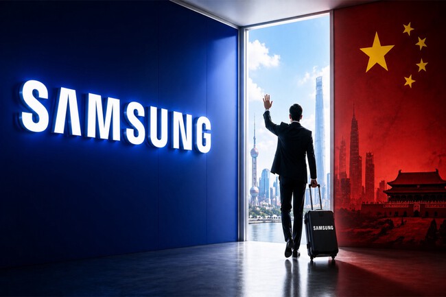 Adios de Samsung a China