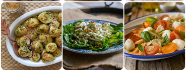 36 recetas de ensaladas internacionales muy refrescantes para viajar a través de la cocina comiendo saludable
