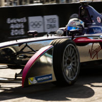 Exhibición de Sebastien Buemi en el ePrix de Buenos Aires, victoria para Sam Bird 