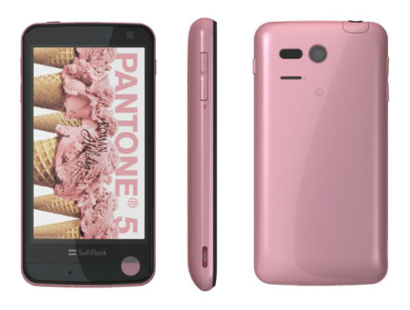 Sharp Pantone 5, un teléfono Android con sensor de radioactividad
