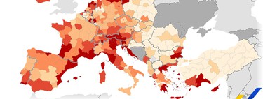 El mapa que destapa la presión del turismo en Europa: el 10% del territorio ya suma más visitantes que residentes