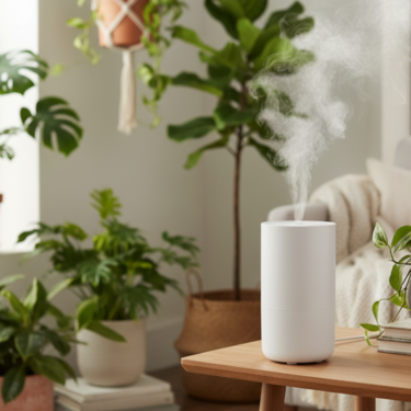 Los humidificadores están pensados para evitar los virus en casa, pero también sirven para mantener muchas plantas en buen estado