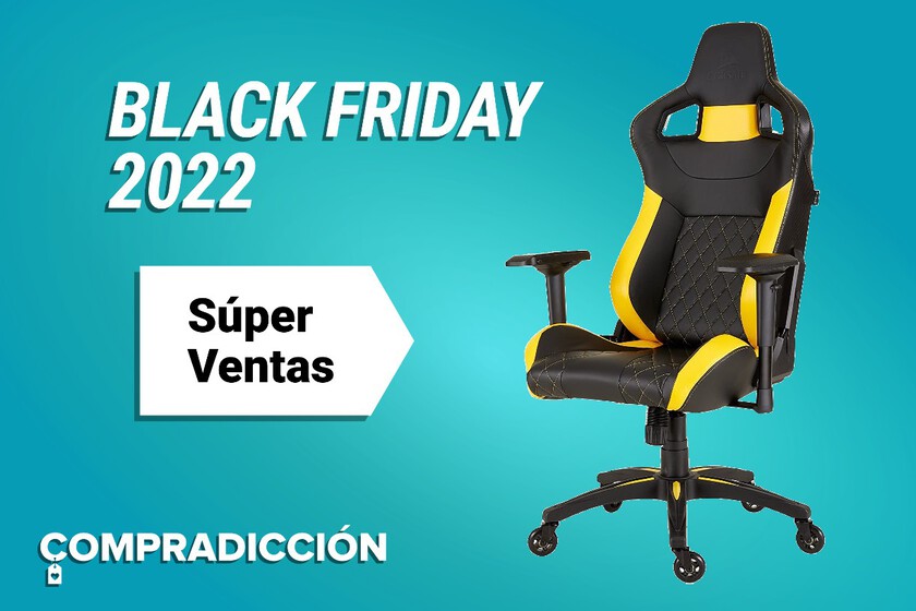 Black Friday 2022 silla de gaming corsair por 239 euros en amazon