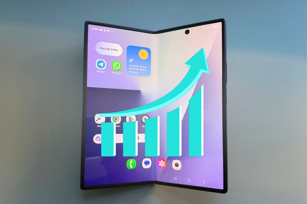 Toparte con un plegable que no sea Samsung en España es tan difícil como encontrarte con tu ex en Madrid. El 93% de las ventas son suyas