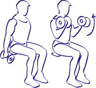 La importancia del giro en el curl de biceps