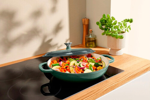 Sarten De Hierro Fundido 30 Cm Zoom 123