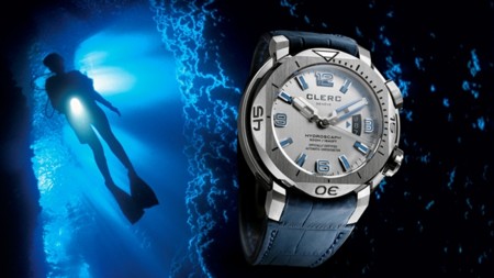 Magníficos relojes sumergibles de fuerte carácter: Clerc Hydroscaph H1