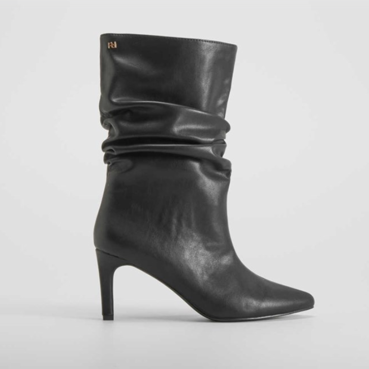 Botines tacón slouchy