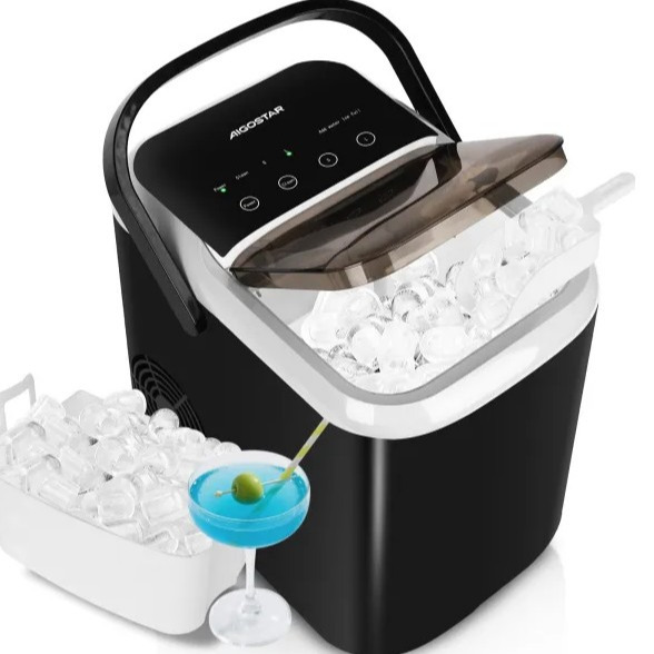 Aigostar Chill - Máquina de Hacer Hielo