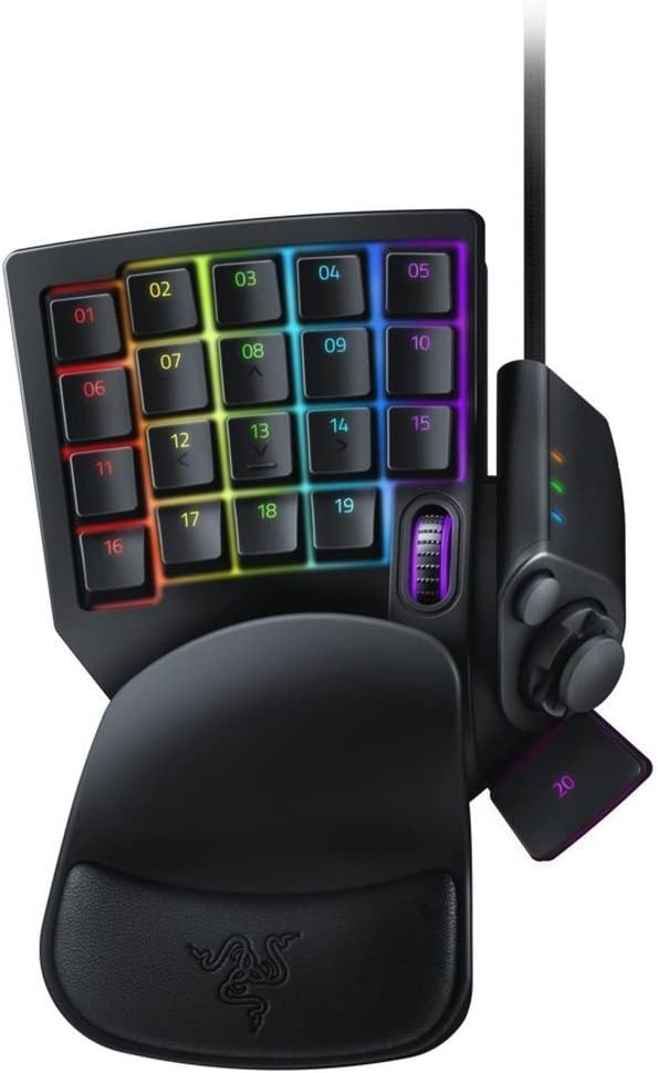 Razer Tartarus V2 - Gaming Keypad con Swtich Mecha-Membrane, Teclado para Juegos, USB, Alámbrico, Tamaño Único, Color Negro