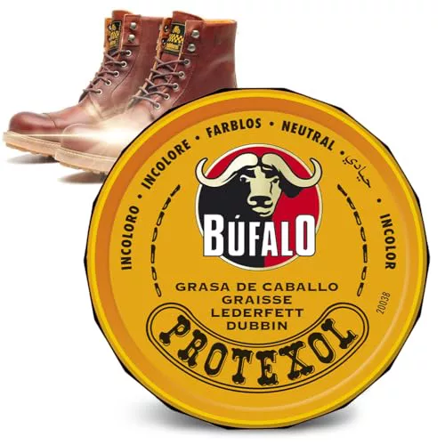 Búfalo - Protexol Grasa de Caballo Lata Nº 3 Incoloro, 75 Ml