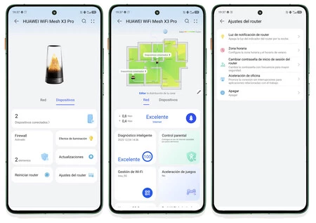 Configuración del router a través de la app Huawei AI Life (Android)