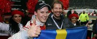 Mattias Ekstrom gana la Carrera de Campeones