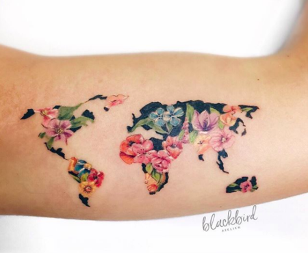 Tatuajes viajeros: gente que lleva su pasión dibujada en la piel