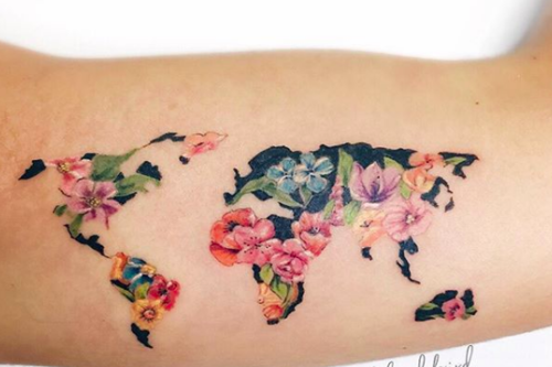 Tatuajes viajeros: gente que lleva su pasión dibujada en la piel